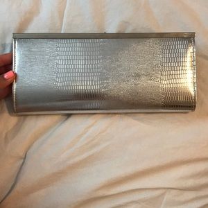 Silver Clutch